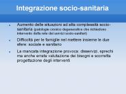 Integrazione socio-sanitaria