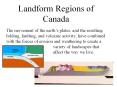 Landform Regions of Canada PowerPoint PPT Presentation
