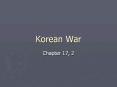 Korean%20War PowerPoint PPT Presentation