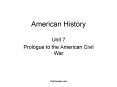 American History PowerPoint PPT Presentation