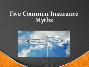 Five Common Insurance Myths