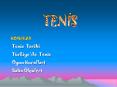 TENIS PowerPoint PPT Presentation