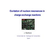 Excitation of nucleon resonances in