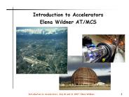 Introduction to Accelerators