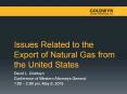 Issues Related to the Export of Natural Gas from the United States PowerPoint PPT Presentation