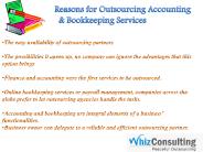 Reasons for Outsourcing Accounting & Bookkeeping Services