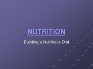 NUTRITION