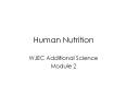 Human%20Nutrition PowerPoint PPT Presentation