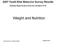 Weight and Nutrition PowerPoint PPT Presentation