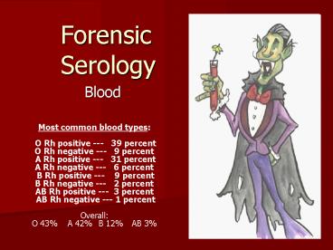 Forensic Serology