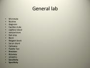General lab