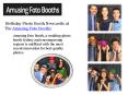 Birthday photo booth newcastle at the amusing foto booths PowerPoint PPT Presentation