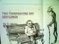 Two Thanksgiving Day Gentlemen PowerPoint PPT Presentation