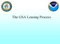 The GSA Leasing Process PowerPoint PPT Presentation