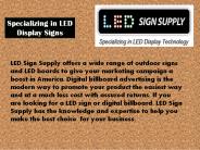 Outdoor Electronic Message Board