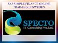 sap simple finance online training in sweden PowerPoint PPT Presentation