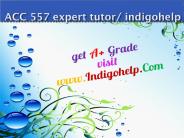 ACC 557 expert tutor/ indigohelp