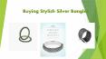 Buy silver bangles online for women with unique design