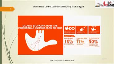 World Trade Centre Chandigarh, Commercial Property Mohali