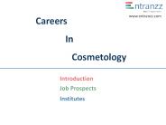 Careers In  Cosmetology
