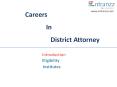 Careers In  District Attorney PowerPoint PPT Presentation