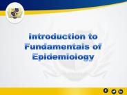 Introduction to Fundamentals of Epidemiology (1)