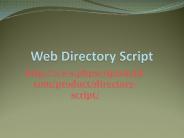 PHP Business Directory Script | Web Directory Script