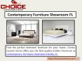 Contemporary Furniture Showroom FL (3) PowerPoint PPT Presentation