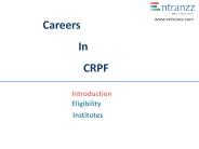 Careers In CRPF