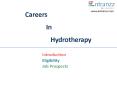Careers In hydrotheraphy PowerPoint PPT Presentation