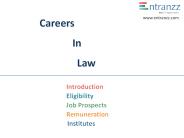 Careers In Law