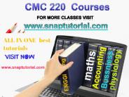 CMC 220 Proactive Tutors/snaptutorial