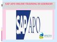 sap apo online training in germany PowerPoint PPT Presentation