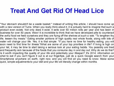 Myths About the Lactic Acid