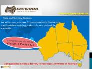 Composite decking boards at ezywood.com.au