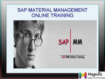 SAP MM online training in Italy|Japan