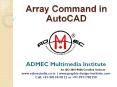 Array Command used in Autocad PowerPoint PPT Presentation