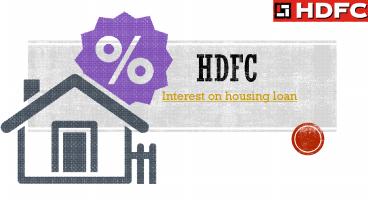 Interest on housing loan