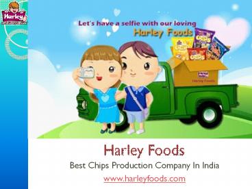Buy Best Quality Harley Foods Chips in India