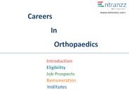 Careers In Orthopaedics
