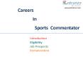 Careers In sports commentator (1) PowerPoint PPT Presentation