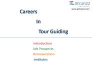 Careers In Tour Guiding
