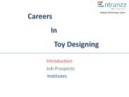 Careers In Toy Designing