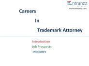 Careers In Trademark Attorney