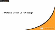 Material Design Vs Flat Design