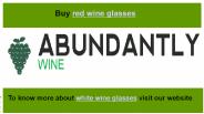 White wine glasses