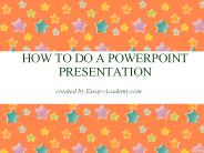 How to do a Presentation in PowerPoint