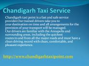 Chandigarh Taxi