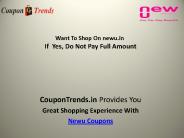 Newu Coupons