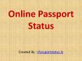 Passport tracking PowerPoint PPT Presentation